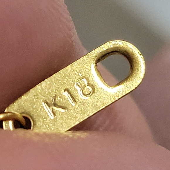 18KGP STAINLESS STEEL PAPERCLIP SET -NECKLACE & LONG EARRINGS. NWT - Picture 4 of 7